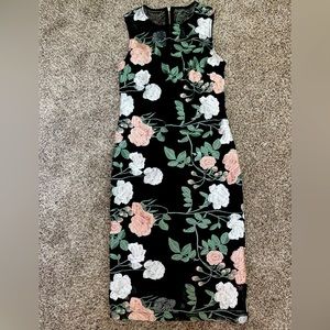 Calvin Klein size 4 floral dress